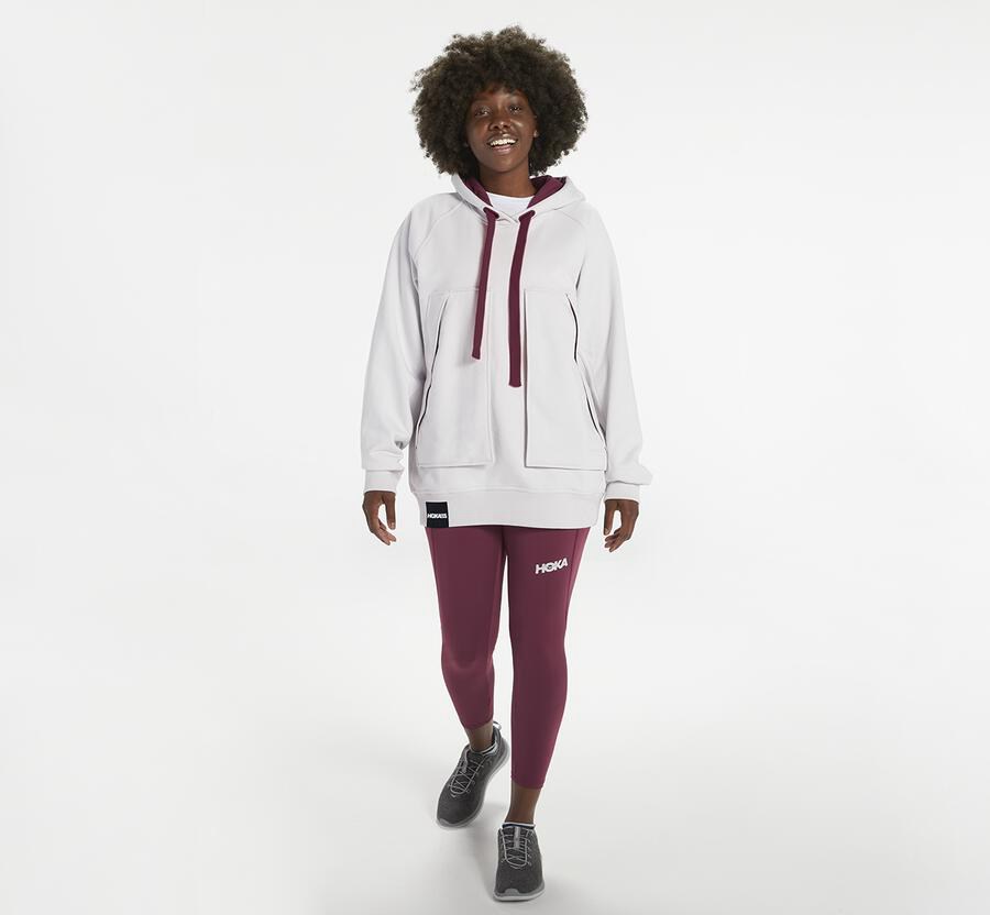 Hoka One One Hoodie Dames - Bondi - Wit - QD0398175